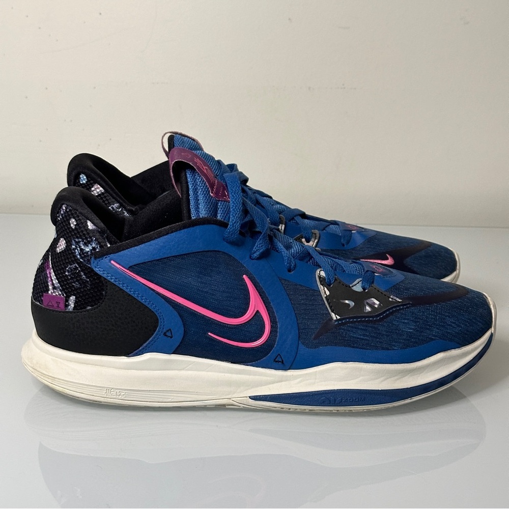 Nike Kyrie Irving Low 5 Blue Precious Stones Athletic Sneakers 13